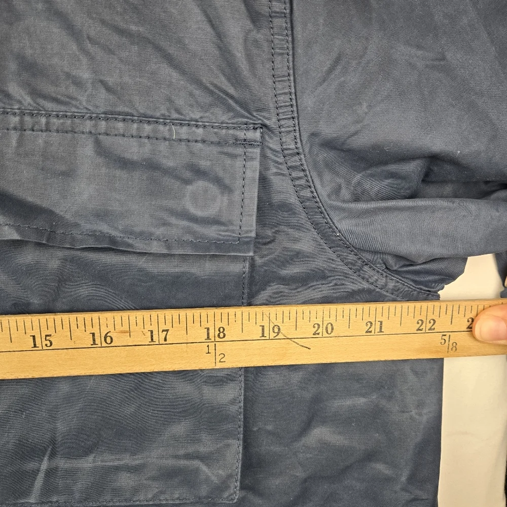Banana‎ Republic Water Resistant Field Jacket Men Size Large In Dark Blue
